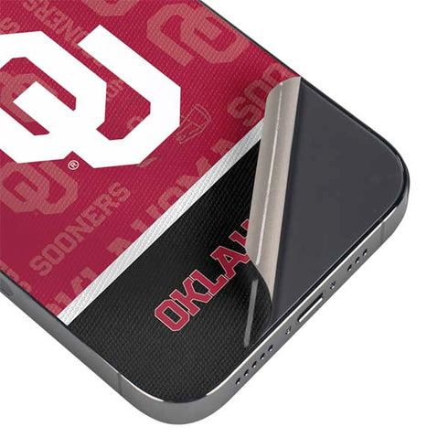University of Oklahoma Split Jersey iPhone 14 Pro Skin